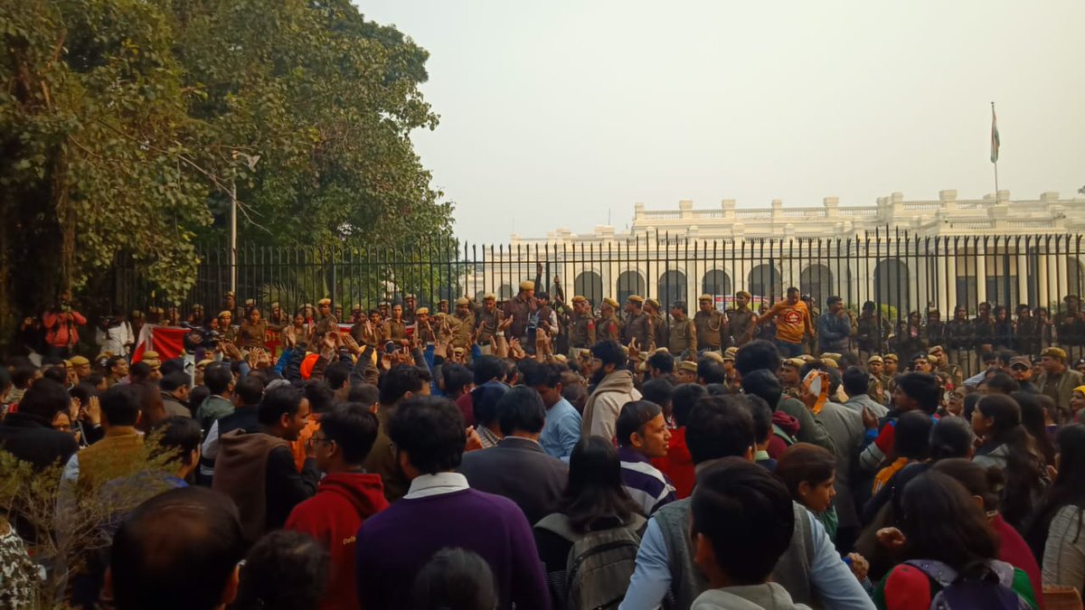Sunitaguliatok1's tweet image. @PMOIndia @AmitShah Sir, please look at the plight of Adhoc teachers of Delhi University, who are on indefinite strike since December 4, 2019
#onetimeregulation4AbsorptionofDUADHOC
#DUadhocABSORPTION
#OneTimeRegulationForAbsorption
#OnlyAbsorption 
#ABSORPTIONof6500_DUadhocs
