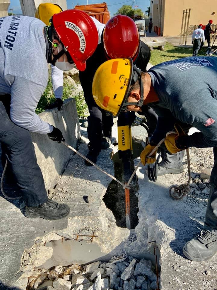 Week one of Structural Collapse Tech is complete! Here's some photo's from the class!