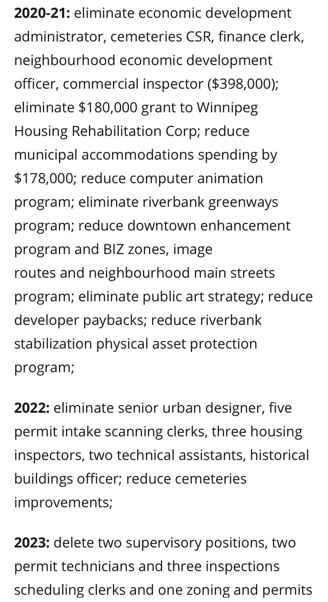 brent_bellamy's tweet photo. Significant cuts coming to an already stretched city planning and building permits department. This chart compares how much Winnipeg spends on planning compared to other cities. (WINN - the smallest bar) Winnipeg has about 20 planners, Edmonton has 150. https://t.co/qxVdbrTzyO https://t.co/lAHz8jBTTM