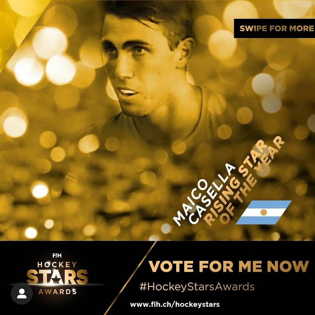 HockeyMobileOK's tweet photo. 🇦🇷Hay cuatro argentinos nominados a mejores jugadores del 2019!🇦🇷 @carlitarebecchi @colo12  @julietajankunas @MaicoCasella1
Para votar hay que hacerlo en el siguiente link  https://t.co/XYJd9xO3OH https://t.co/T7lFCsy0gL