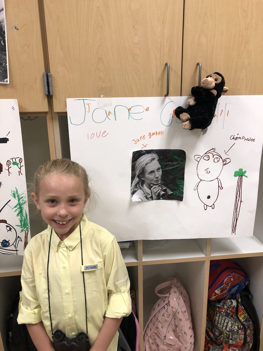 One of my favorite days is the 3rd Grade living history museum. These students work so hard to learn about and become their person! <a href="/BarackObama/">Barack Obama</a> <a href="/MichelleObama/">Michelle Obama</a> <a href="/StationCDRKelly/">Scott Kelly</a> <a href="/JaneGoodallInst/">Dr. Jane Goodall & the Jane Goodall Institute</a> <a href="/ProvElem/">Providence Elem</a> #DentonISDdelivers #GameOn