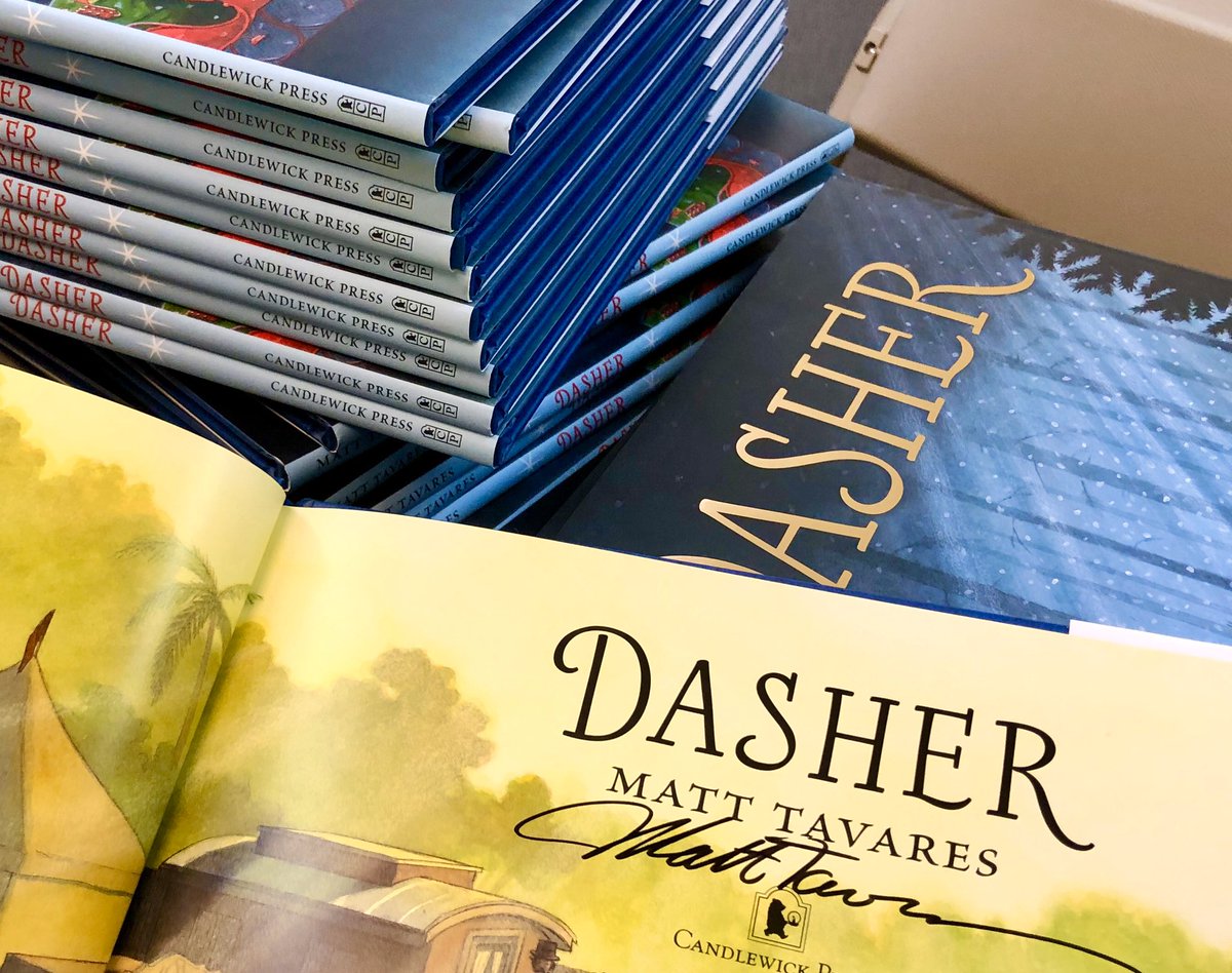 tavaresbooks's tweet photo. Here’s where I’ll be this weekend:

Sat, 12/7

10:30 am @buttonwoodtweet, Cohasset, MA
2:00 pm @unlikely__story, Plainville, MA

Sun, 12/8

11:00 am Dasher event @printbookstore, Portland, ME
1:00 pm Annual Holiday Mingle @ Print

Details: https://t.co/T8yMe81c7B

#DasherTour https://t.co/NGU2J8tMUS