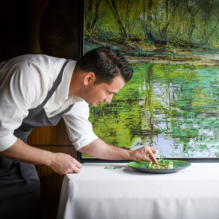 One of only 64 <a href="/Forbes/">Forbes</a> Five-Star restaurants, <a href="/HeronsNC/">Herons</a> showcases the best of local &amp; seasonal ingredients. Led by Executive Chef, Steven D. Greene, and available for lunch or multi-course dinners, our culinary team continues to masterfully redefine American cuisine. #TheUmstead
