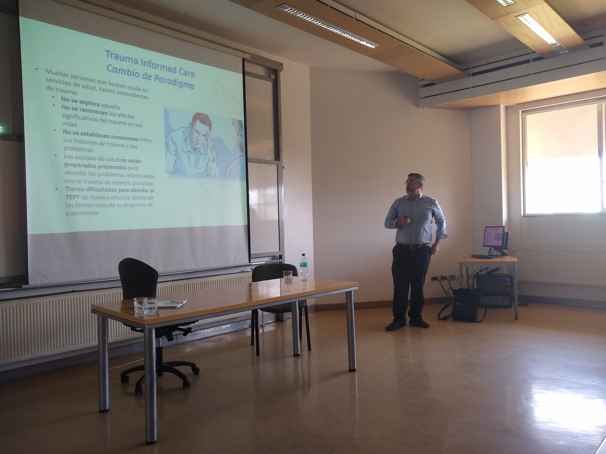 Trauma informed Care. Nicolás Rodríguez en nuestras jornadas de trauma