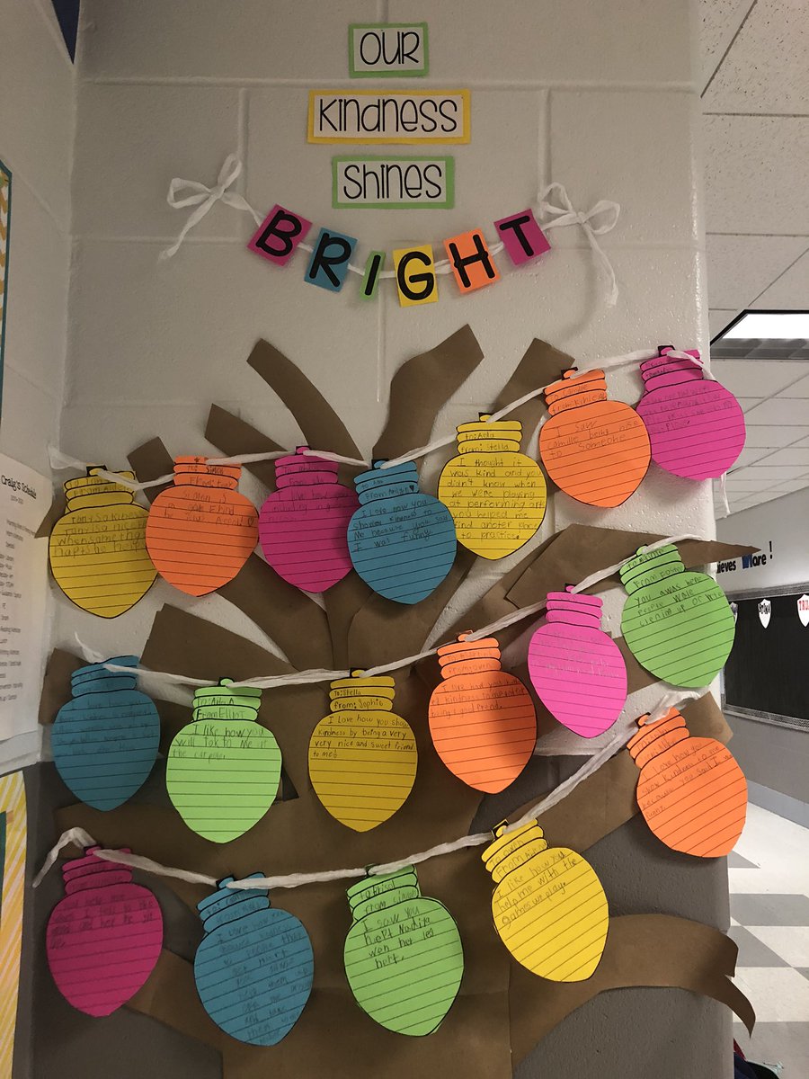 Changing the Thankful Tree to a Kindness Tree.  #thankful #kindness #appreciateothers
