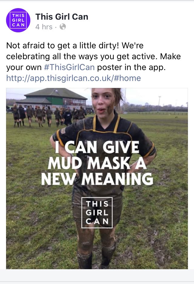 Here’s one of our U18s styling the usual look for Sunday afternoons! #thisgirlcan facebook.com/14862004949754…