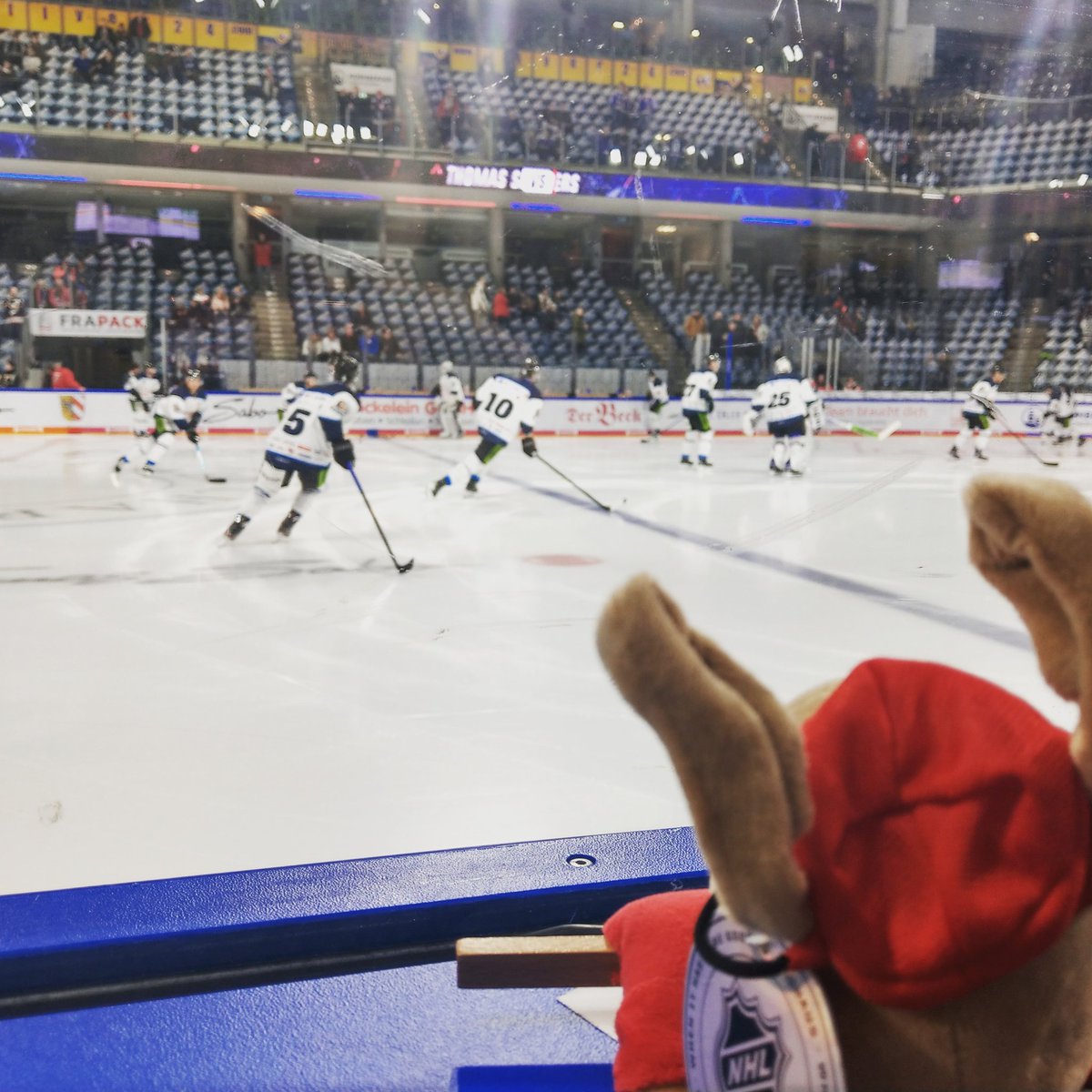 Gargarstig's tweet photo. Heimspiel gegen Straubingen #nitvsstr #straubingtigers #icetigers #scheespieln #criketiswatchingyou https://t.co/P2HwkX0fn3