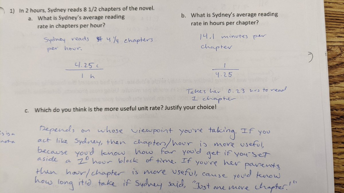 I can see this turning into a #DebateMath activity in class. @cluzniak don't you love her justifications?
#MtBoS #iteachmath