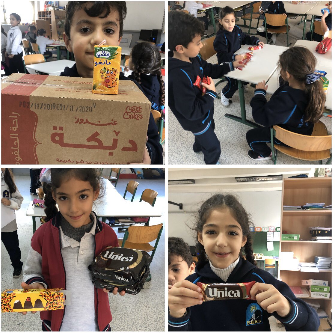 jomaa_may's tweet photo. We are Lebanese 🇱🇧 we buy our national products #grade1 #action #snacktime #lebaneseproducts #nationalproduct @Hhhsinfo @dina_jradi @DaraziFarah https://t.co/RlKRRucIPj