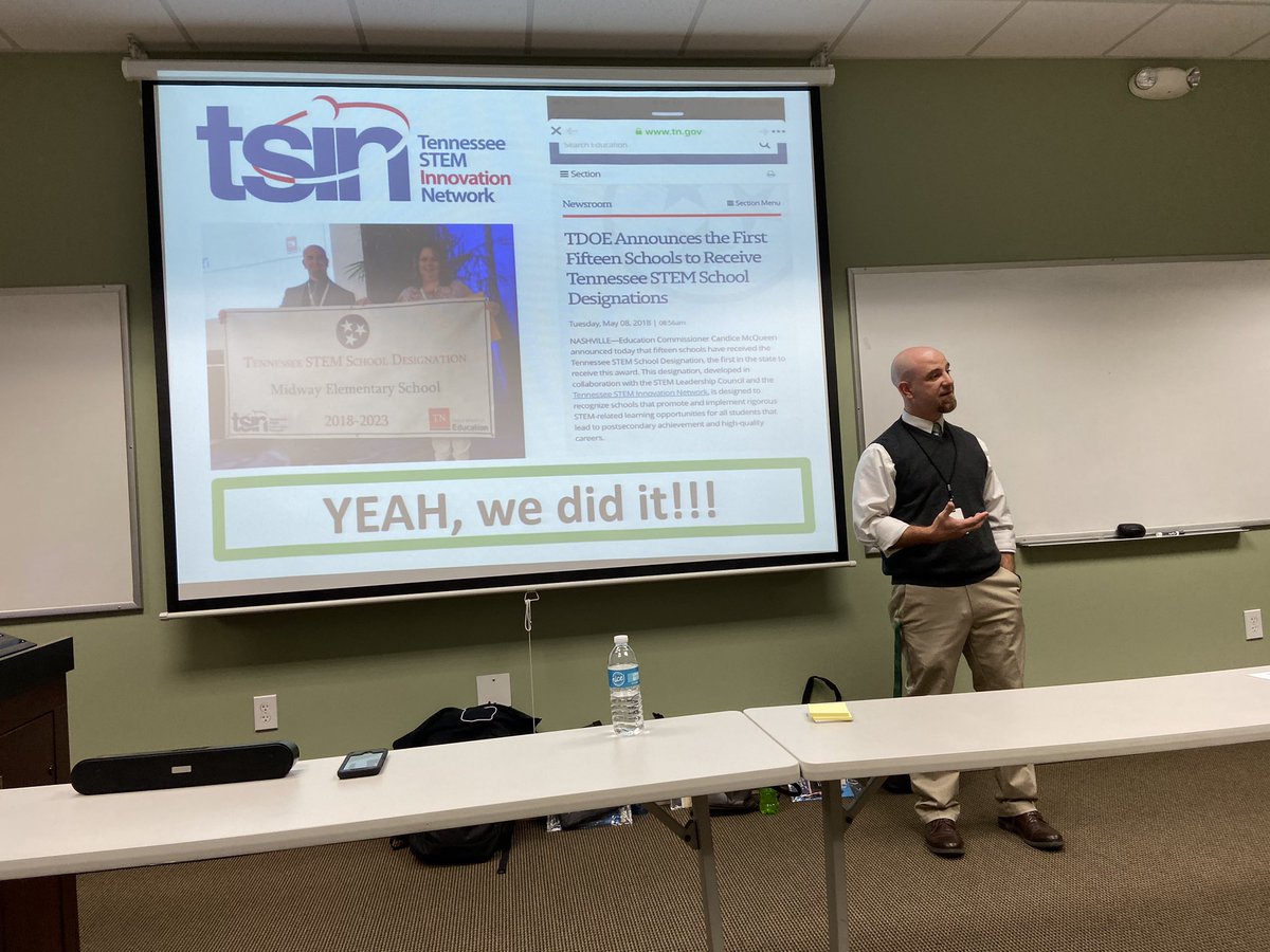 Midway Elementary School presenting at the Building Community Partnerships Conference.