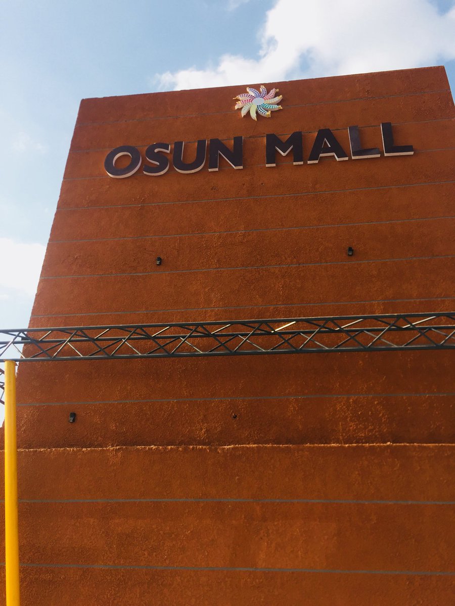 Ewatomi_'s tweet photo. Finally We opened #Osun Mall...we now have a good place in Osogbo,you guys should start coming back home o😍 https://t.co/QN9W8Vty8F