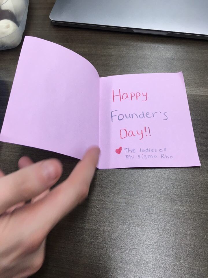 Happy founders day, 174 years of brotherhood! Thank you, Phi Sigma Rho <a href="/PhiRho_Delta/">Phi Sigma Rho</a>, these delicious Oreo truffles were quite the treat!