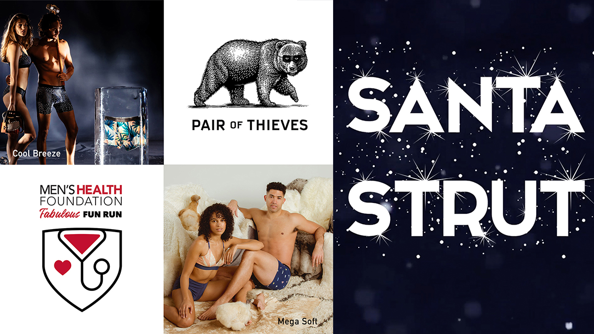 MensHealthFound's tweet photo. Each runner at our #SantaStrut fundraiser receives a FREE pair of socks &amp; underwear from @PairofThieves, so you can strut your stuff at the fun run - and after 😉 https://t.co/rKIDHwTv8W https://t.co/s5UVPjeHmh