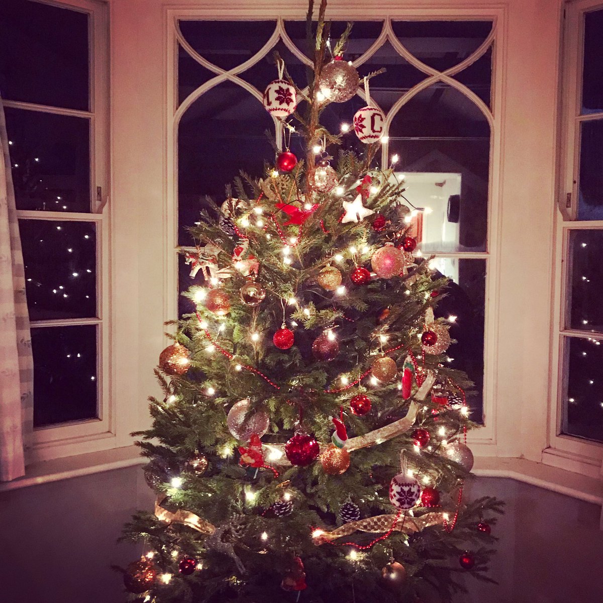 First Christmas in the new house ♥️ . Thanks <a href="/cambsxmastree/">Cambs xmas tree co. 🎄</a>
