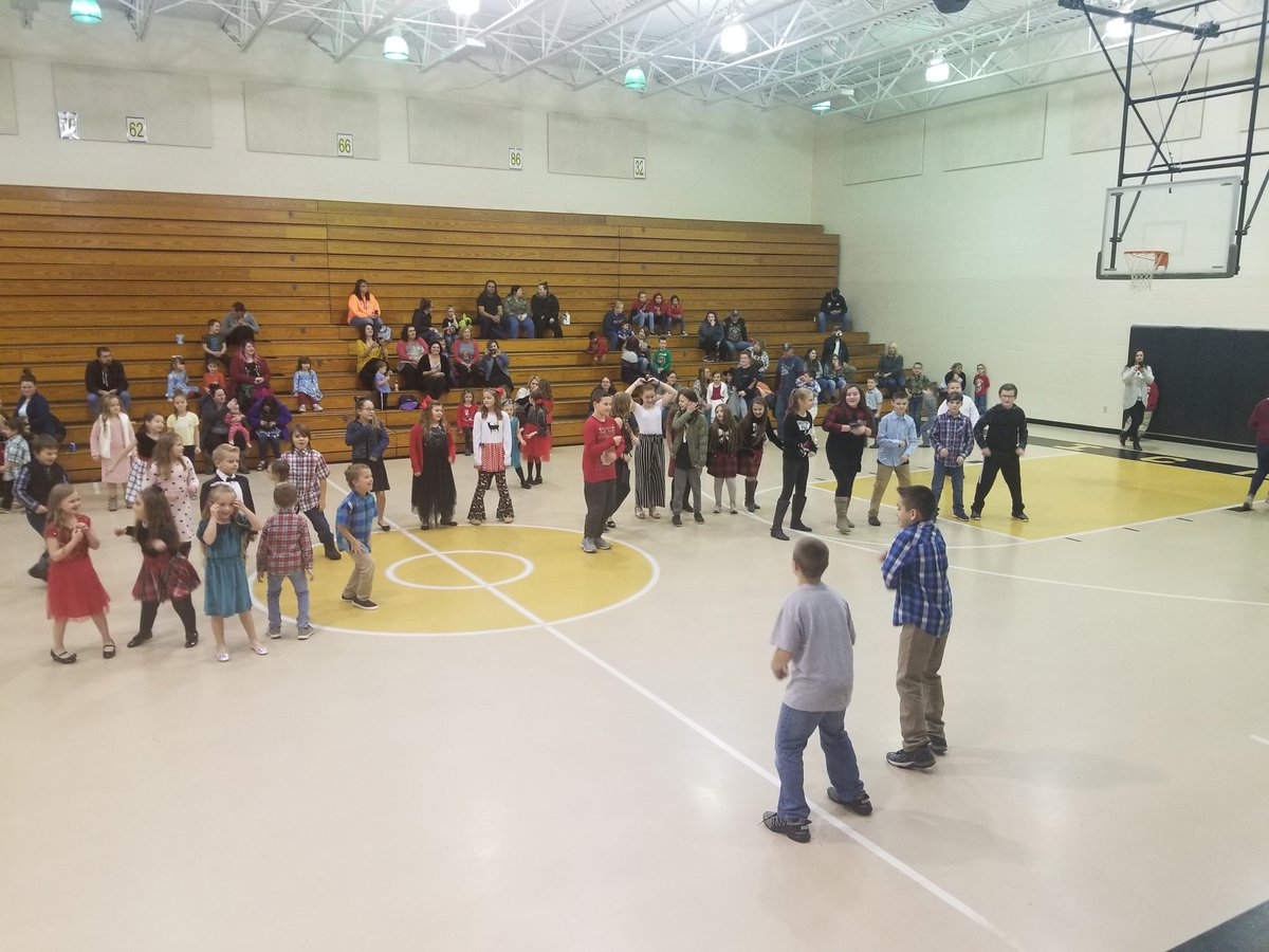jamcglone74's tweet photo. Kids having a blast with Cha Cha Slide #pyjpride. #christmasdance https://t.co/lGrMy4CBu4