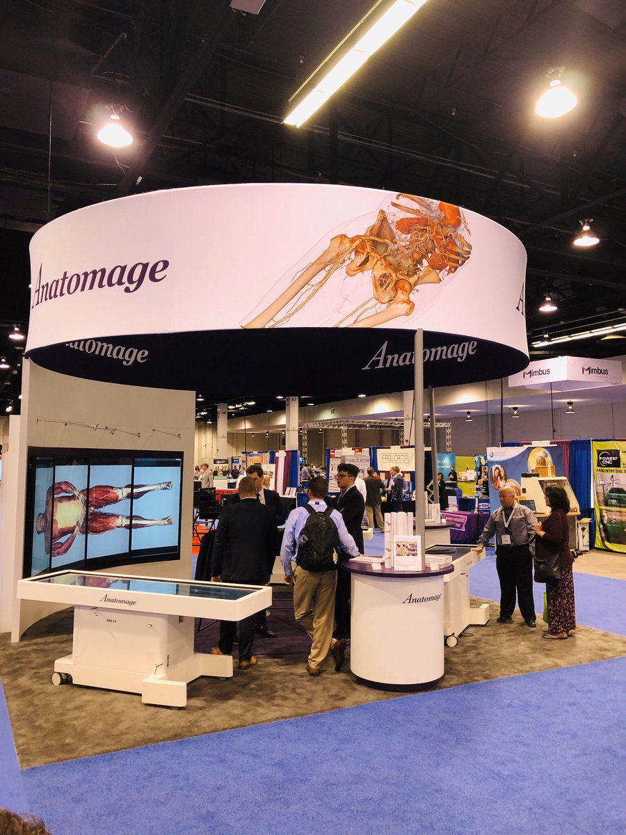AnatomageTable's tweet image. #VISIONCTE19 #Anaheim @actecareertech