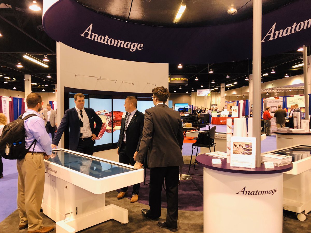AnatomageTable's tweet image. #VISIONCTE19 #Anaheim @actecareertech