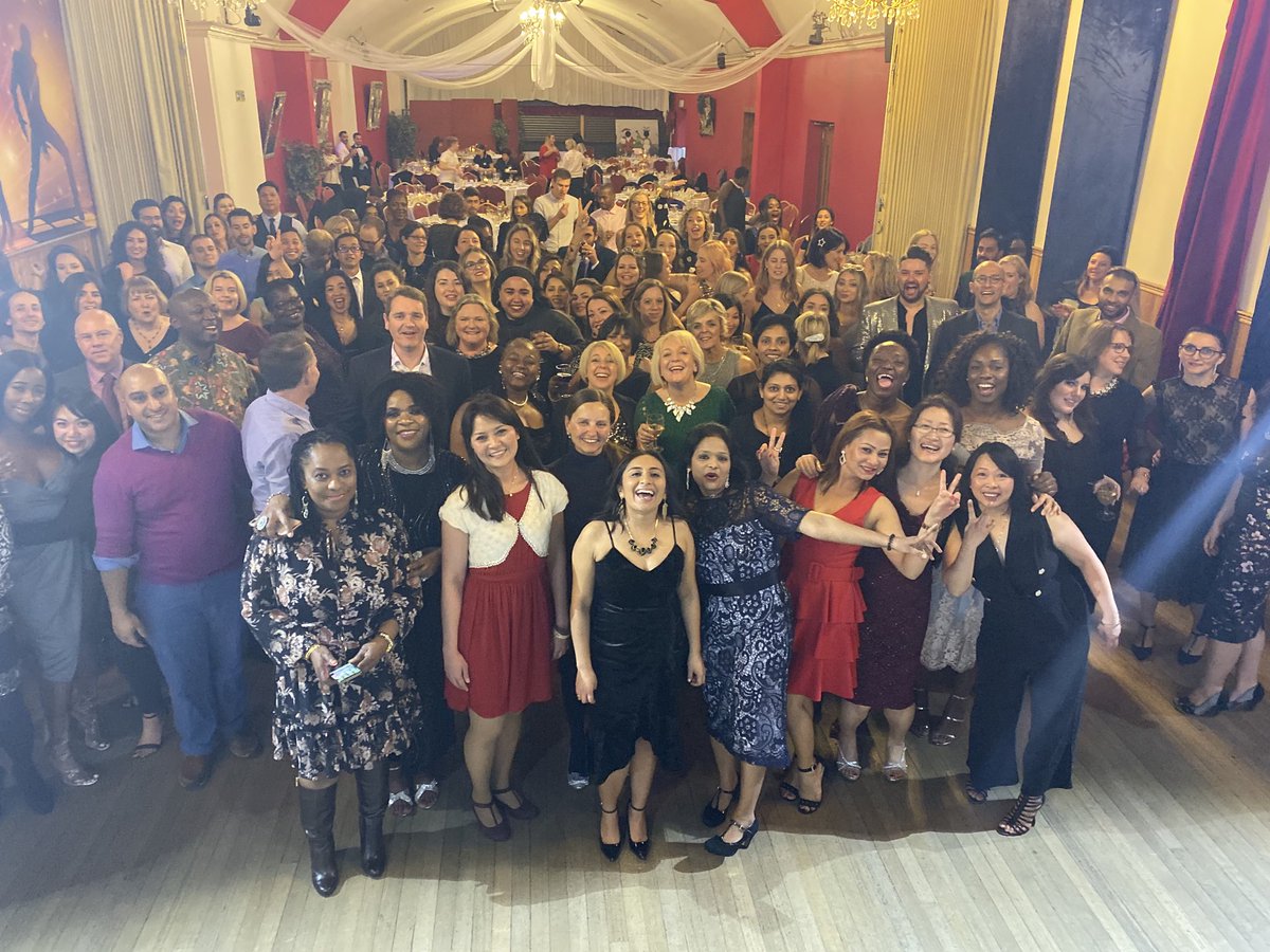 Adult_ICU_SGH's tweet photo. ⁦@StGeorgesTrust⁩ Christmas Party 2019 - All the ICU’s together as one #teamwork at its finest - Happy Festive Season from all of us to you ☃️🎅🎄
❄️
❄️
❄️
⁦@Adult_ICU_SGH⁩ #CTICU #NICU #GICU #nurselife #icunurse #lifeofanurse #christmasparty ⁦@NHS⁩ https://t.co/hOjhHnOwVG
