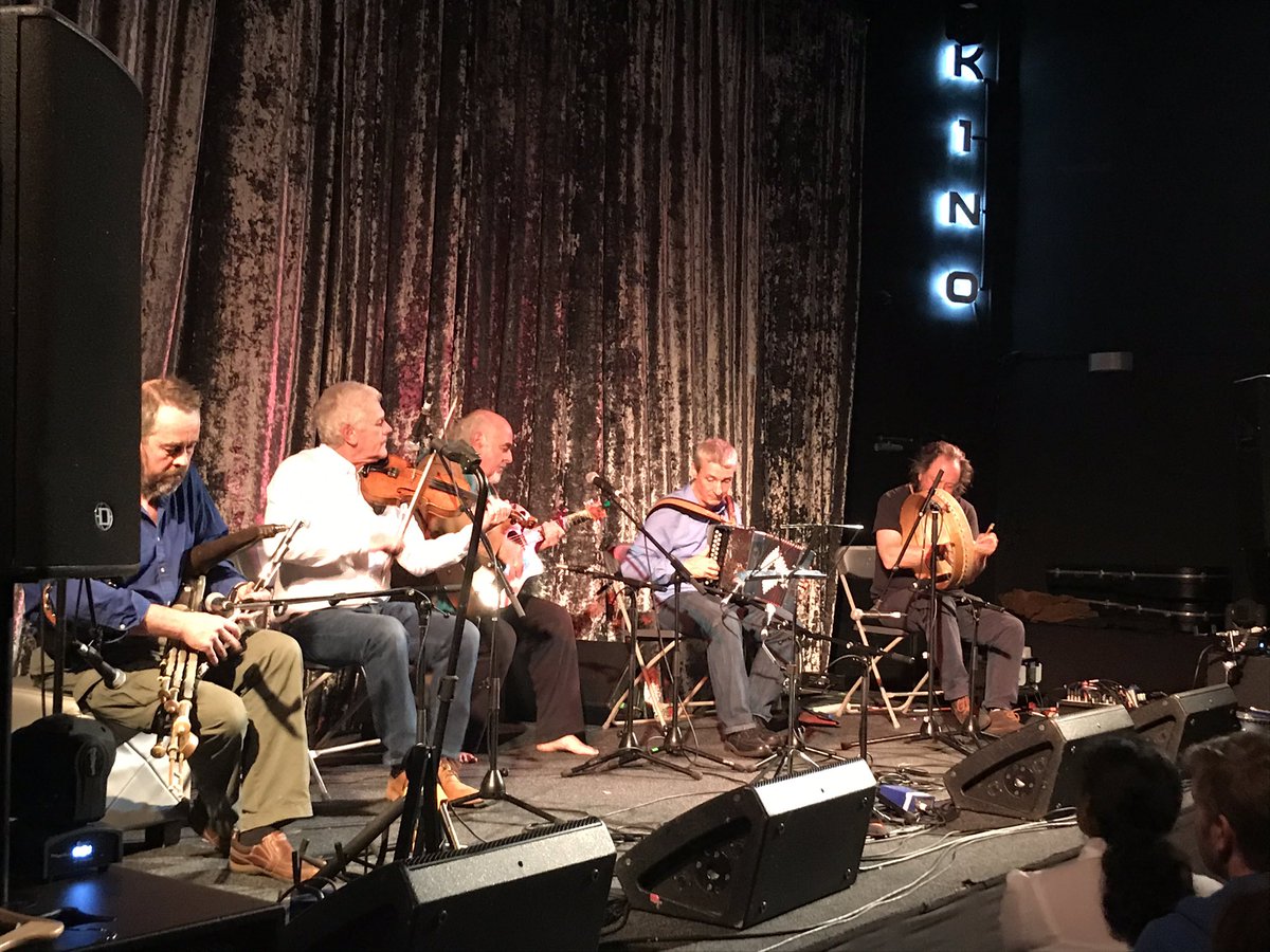 Fantastic music here at the Kino.... brings back amazing memories of The Lobby Bar, the Phoenix &amp; An Spailpín back in the day!!