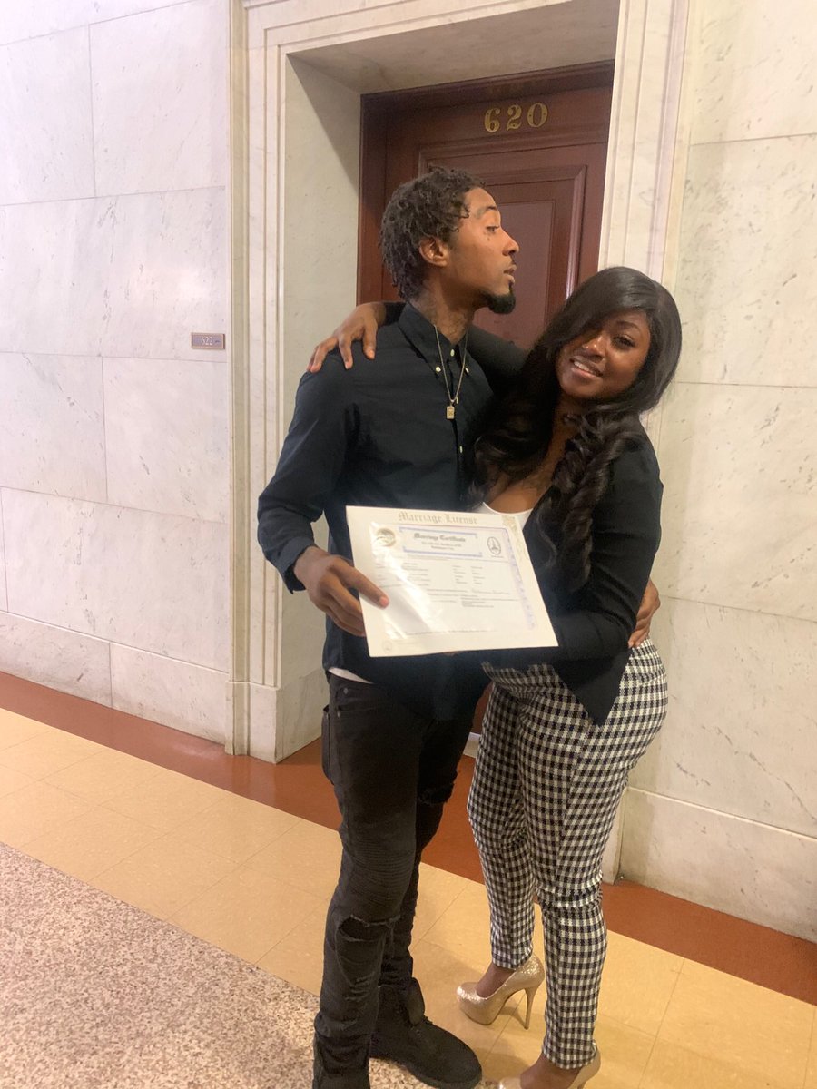 200GanG_Kash's tweet image. It’s Us Vs. Them Like You My Spades ♠️ Partner 💯💯 Today I Married The LOML 💍 Mr. &amp;amp; Mrs. Akins 👫 ILoveYou &amp;amp; I Gotchu FOREVER Strawberry 🍓🖤💯💯.. Shout Out To Everybody That Shared This Memorable Moment With Us ✊🏾 We Appreciate Y’all 200% 🤞🏾 
#3YearsIn #ForeverToGoNow #12619