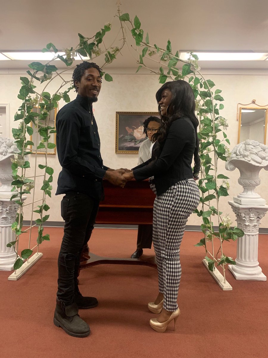 200GanG_Kash's tweet image. It’s Us Vs. Them Like You My Spades ♠️ Partner 💯💯 Today I Married The LOML 💍 Mr. &amp;amp; Mrs. Akins 👫 ILoveYou &amp;amp; I Gotchu FOREVER Strawberry 🍓🖤💯💯.. Shout Out To Everybody That Shared This Memorable Moment With Us ✊🏾 We Appreciate Y’all 200% 🤞🏾 
#3YearsIn #ForeverToGoNow #12619