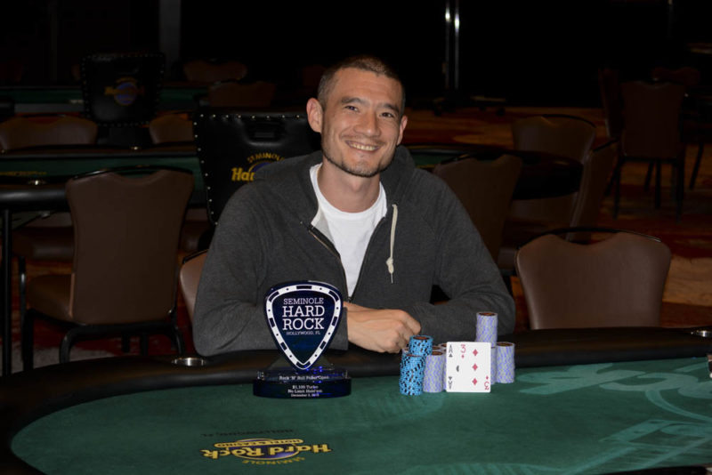 ChadAHolloway's tweet photo. Another win for @jackziyang!
Before the @shrpo #RRPO wrapped, Jack Salter topped a 119-entry field to win the final Rock ‘N’ Roll Poker Open tournament - Event 27: $1,100 Turbo for $35,050.
https://t.co/m03Q9iL5Kf https://t.co/vvmkf89rZj