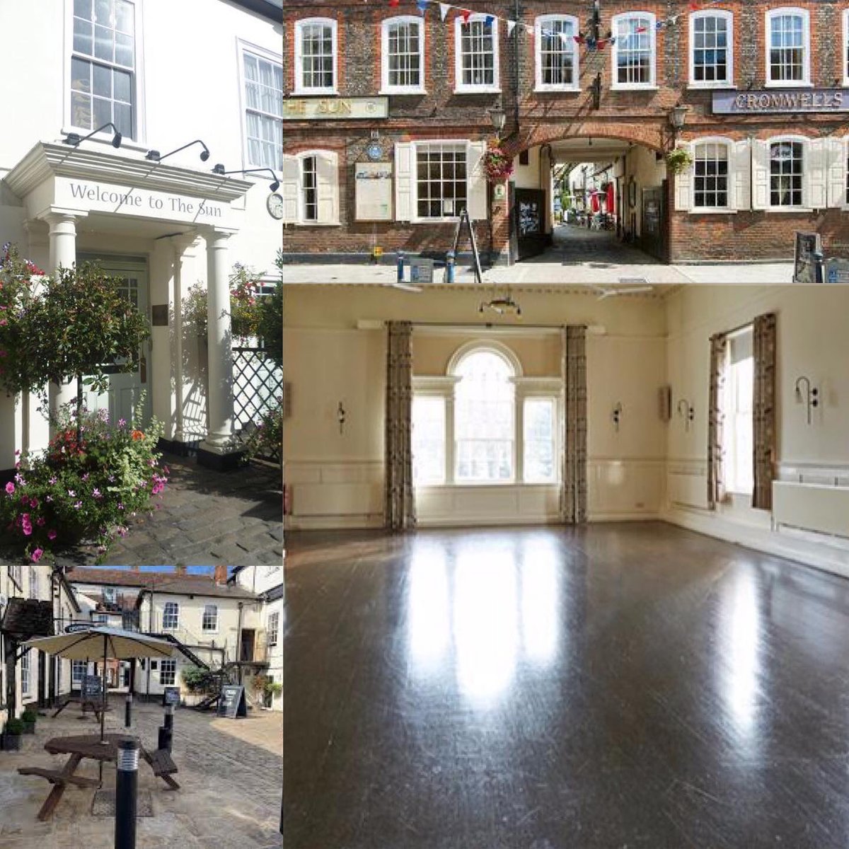 MirrorsDanceUK's tweet photo. From Mon 9/12, all Mondays will be held at: The Sun Hotel Ballroom, Sun St, Hitchin. Parking in Biggin Lane Car Park, SG4 9YH
We will continue to dance on Mondays @the_sun_hotel_hitchin from New Year, as their facilities are more helpful, with a Restaurant &amp; Bar for our use. https://t.co/qMkePN3F2p