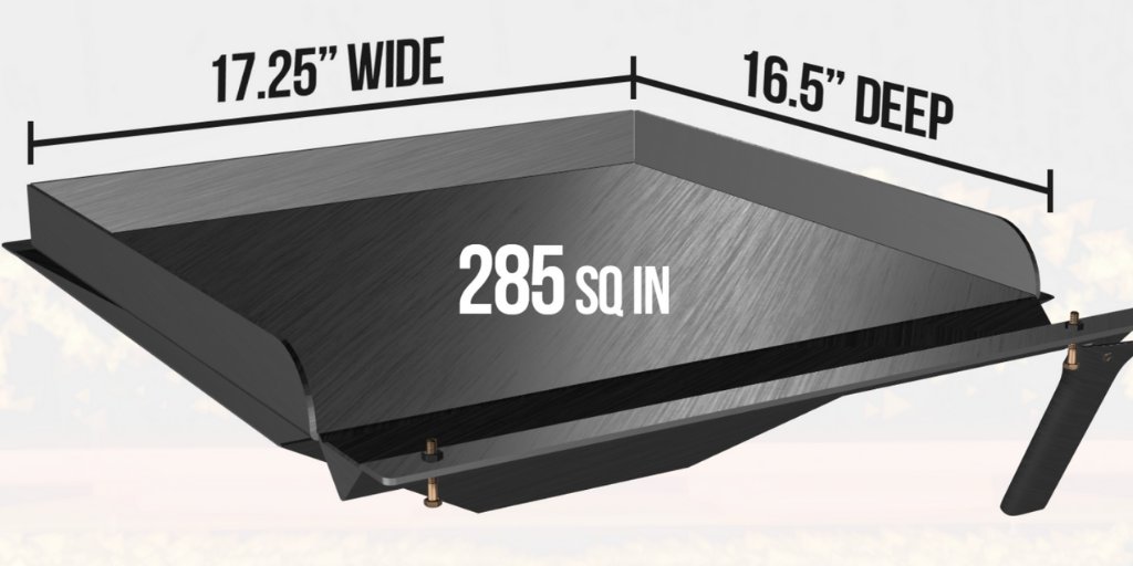 OutdoorCrawford's tweet photo. The #GriddleHack is the must-have item for the grilling fanatic your customers are shopping for. This tool turns nearly any pellet grill into a flat top cooking surface, plus stores and installs easily. Get the whole picture here: https://t.co/uLXHhwsJhu https://t.co/odTquger0f