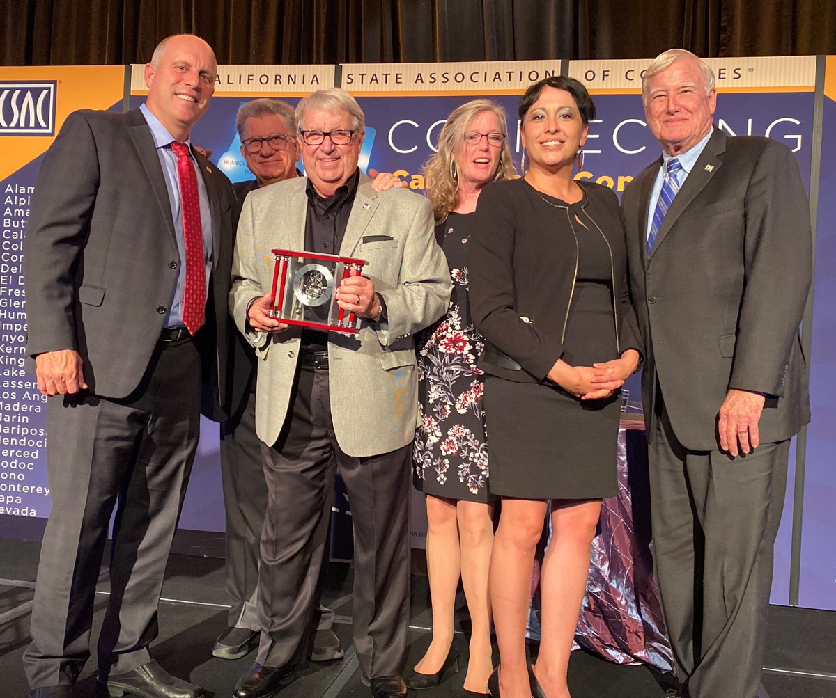CSAC_Counties's tweet photo. Congratulations to retired @CountyofLA Supervisor Don Knabe, who was honored Thursday night with the #CSAC Past Presidents Council Lifetime Achievement Award. @vitodistrict2 @Team_Leticia @BassVirginia @SupervisorCox #CSACAM19 https://t.co/y394ZOoph5