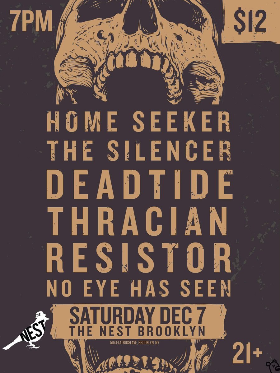 Tomorrow in Brooklyn 🦅