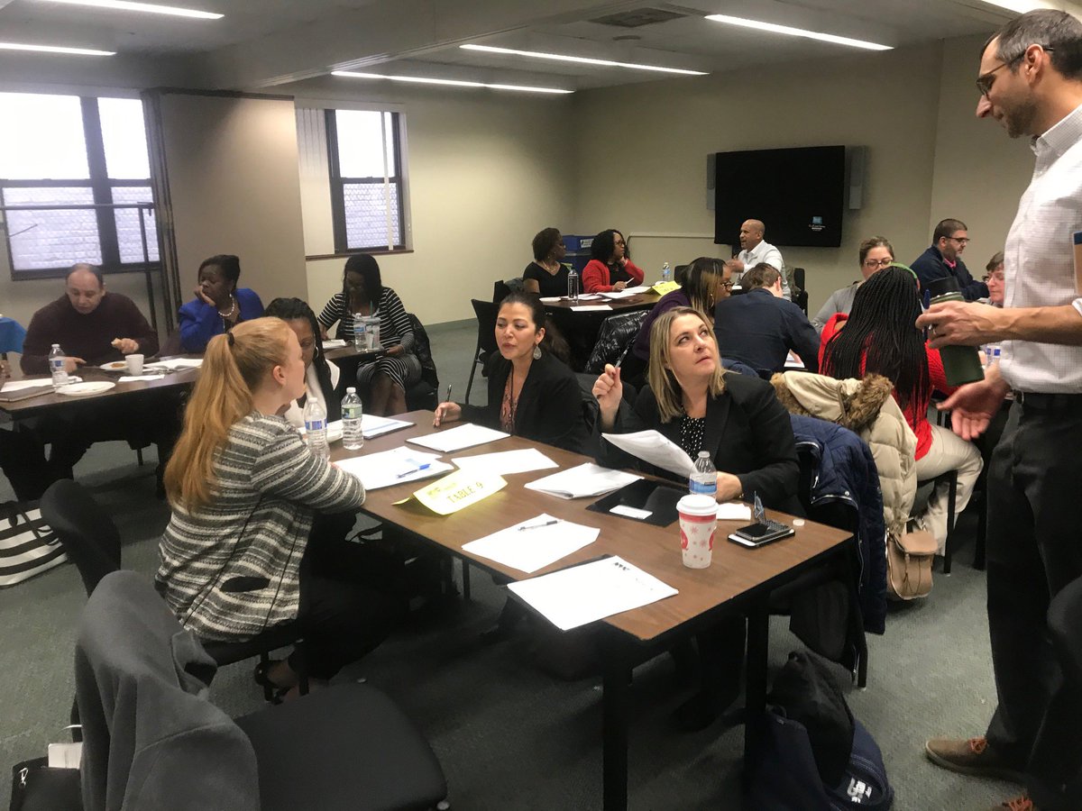 BetsyRaguse's tweet photo. Great day engaging in professional learning with the 100+ District 79 Assistant Principals! Rich discussions and engaging protocols around #TeacherFeedback #AdvancedLiteracy resources and creating a #Coaching culture! @npmarinacci1 @d79SuptZweig @d79Supt @ACCESS_NYCDOE https://t.co/ItCqgeV5E3