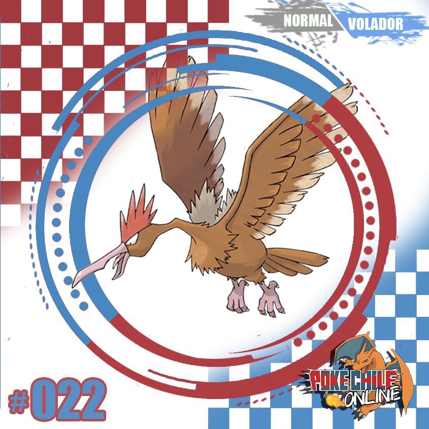 PokeChileOnline's tweet photo. #PCODex

#22.- #Fearrow

Su nombre proviene de las palabras en inglés "fear" (miedo) y "sparrow" (gorrión). 

Es muy peligroso y no dudará en atacar a cualquier entrenador si intenta acercarse a su territorio. https://t.co/NaFAYAePz7