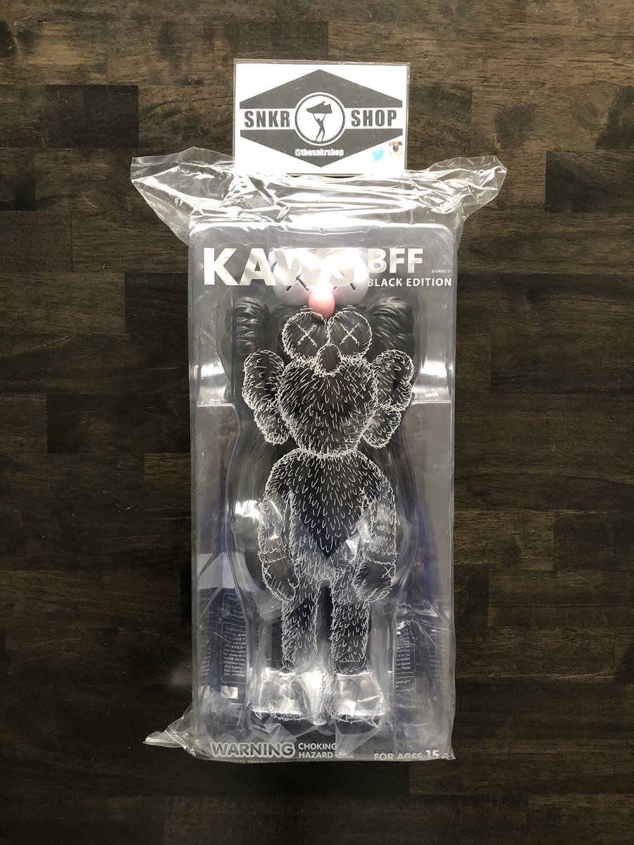 TheSNKRshop's tweet photo. Kaws BFF Open Edition Vinyl Figure
• DM to purchase
.
.
#supreme #kaws #kawsone #kawsbfr #bogo #kawsblack #kawsopenedition #vinylblack #supremetnf #kawsuniqlo #kawsforsale #thenorthface #kawsholiday #kawsone #boxlogo #kawsgone #kawscollection #nike #yeezy #kawstoys #thesnkrshop https://t.co/ECyTLuIxcO