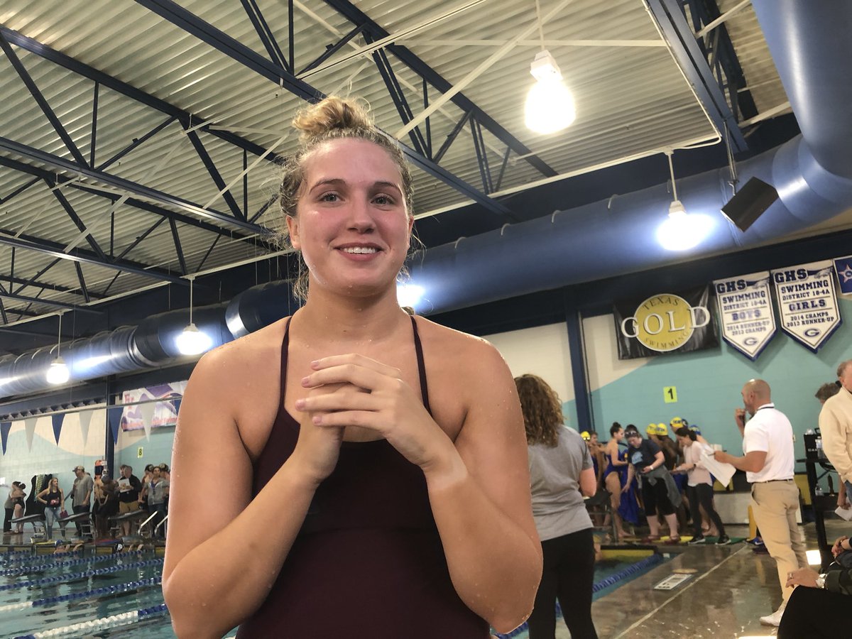 BillCulhane22's tweet photo. Proud of my favorite daughter. Viktoria and @DSHSTigerSwim doing big things in Georgetown!
#PullWater #GoTigers https://t.co/qqOc0uEKoJ