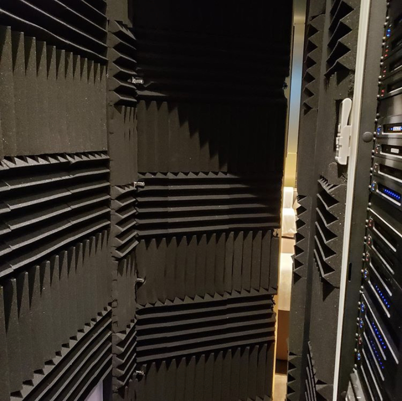LuxulCorp's tweet photo. #FeatureFriday with Centurion LV "This equipment #AVroom was connected to the theater, so we had to do our best to keep the noise down. Acoustic panels are used to absorb fan noise. With the door shut, you can't hear the equipment in the theater at all."
#Luxul #Legrand #Tech https://t.co/aeENTmVZUS
