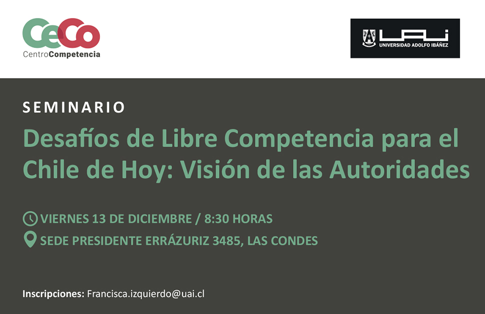 UAI_CL's tweet photo. Seminario e inauguración del Centro Competencia (CeCo UAI) junto a @ignaciobriones_, @LucasPalaciosC, autoridades del Tribunal de Defensa de la Libre Competencia y el Fiscal Nacional Económico, Ricardo Riesco.
Más Info ▶️ https://t.co/CdNWMSlINg https://t.co/Bxbo49Y95U