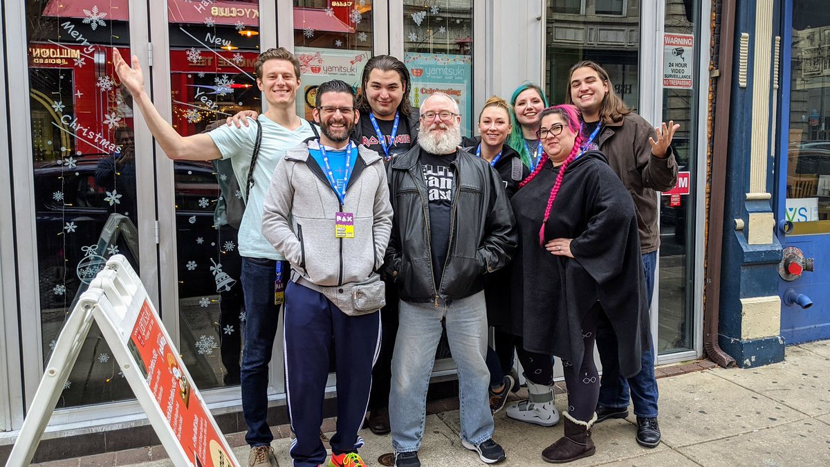 AvantrisLegends's tweet photo. It was so awesome to have lunch with Dave and Doug from @Nerdarchy at #PAXUnplugged. We're all incredibly excited for #Nerdarchycon next year! https://t.co/KryV5V5UEl