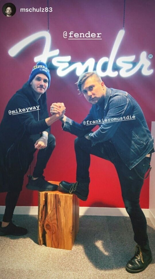 MCROfficialST's tweet photo. GUYS! 

📸: mschulz83 on IG https://t.co/mMAPVgKtwo