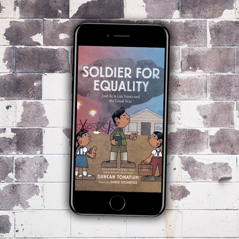 Dreamscapeaudio's tweet photo. Congratulations to award-winning author @duncantonatiuh who brings to life the story of a Mexican-American war hero on being named BEST BOOKS of 2019 by @kirkusReviews! 🎉

Check out SOLDIER FOR EQUALITY here: https://t.co/VzqN4Vf0zL https://t.co/7OgpaBFPps