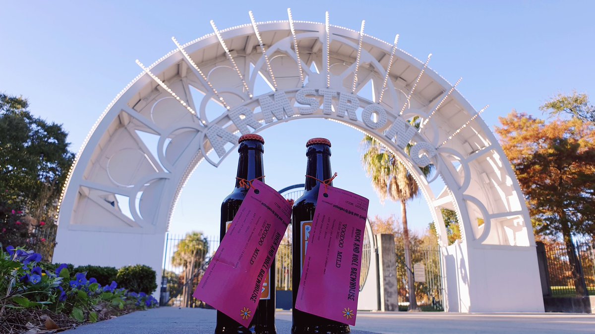 Voodoo Mild had a little holiday to visit Louis Armstrong in New Orleans <a href="/RocknRollBrew/">Rock&Roll Brewhouse</a>