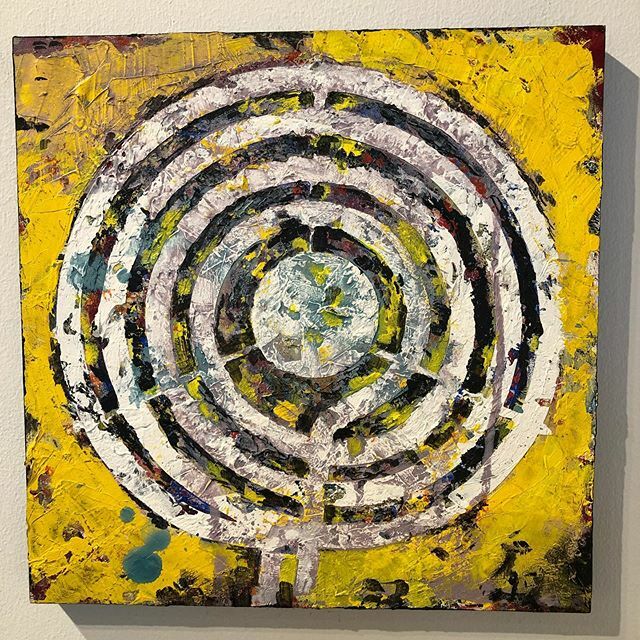 MelCarrGallery's tweet photo. Amazing smallish #paintings from @paulbaylock on view and available at MCG. These are from his #hot #series and are solid iconic paintings loaded with texture. #smart #little #paintings. #hotashell #ctart #ctartist #contemporaryart #artistoninstagram #artistlife #livewithart https://t.co/EbyWWU7yV0