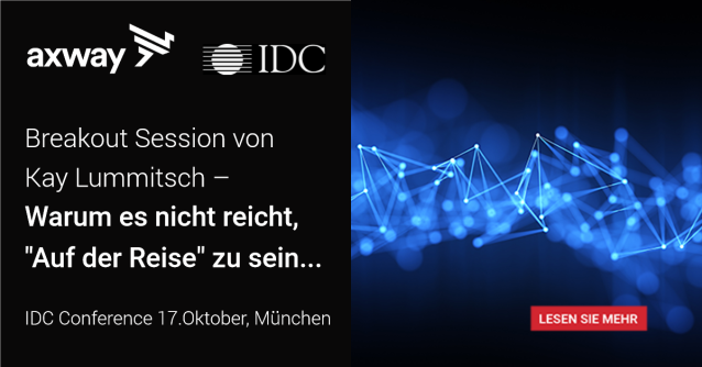 ruby_raley's tweet photo. Treffen Sie @Axway auf der #IDCDevOps19 Conference in München. https://t.co/BgjHbuhFM3 https://t.co/owO3Vs4oqJ