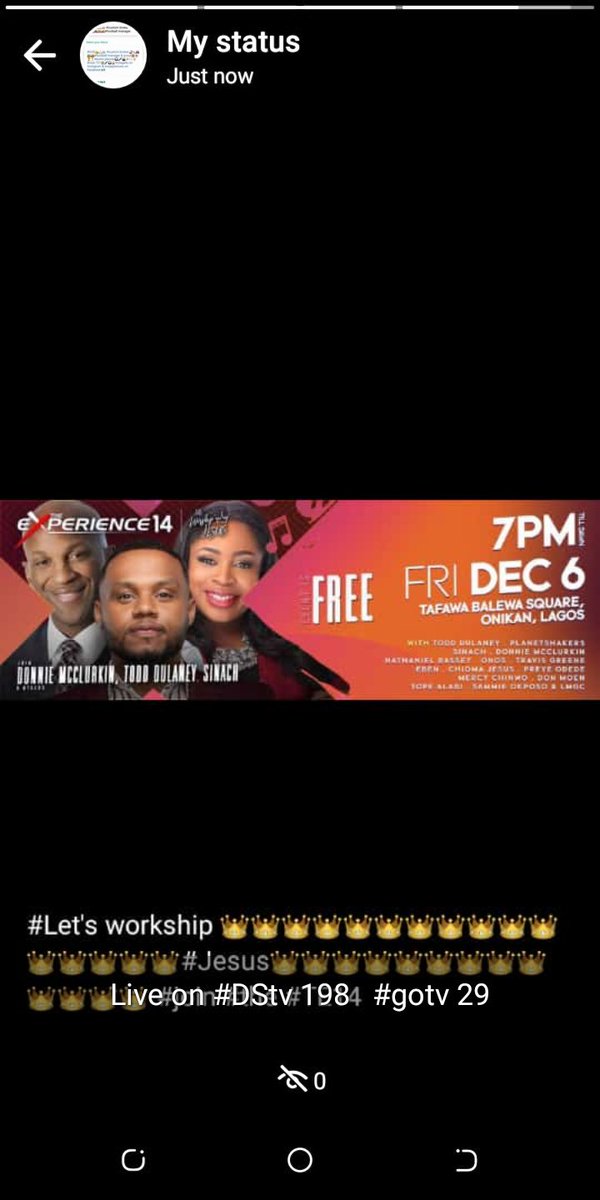 Otega0's tweet photo. #Let's #worship #JESES
#Join #the #TE19
#Live #on #DStv 198
#Go tv 29 https://t.co/GakWGCCiZx