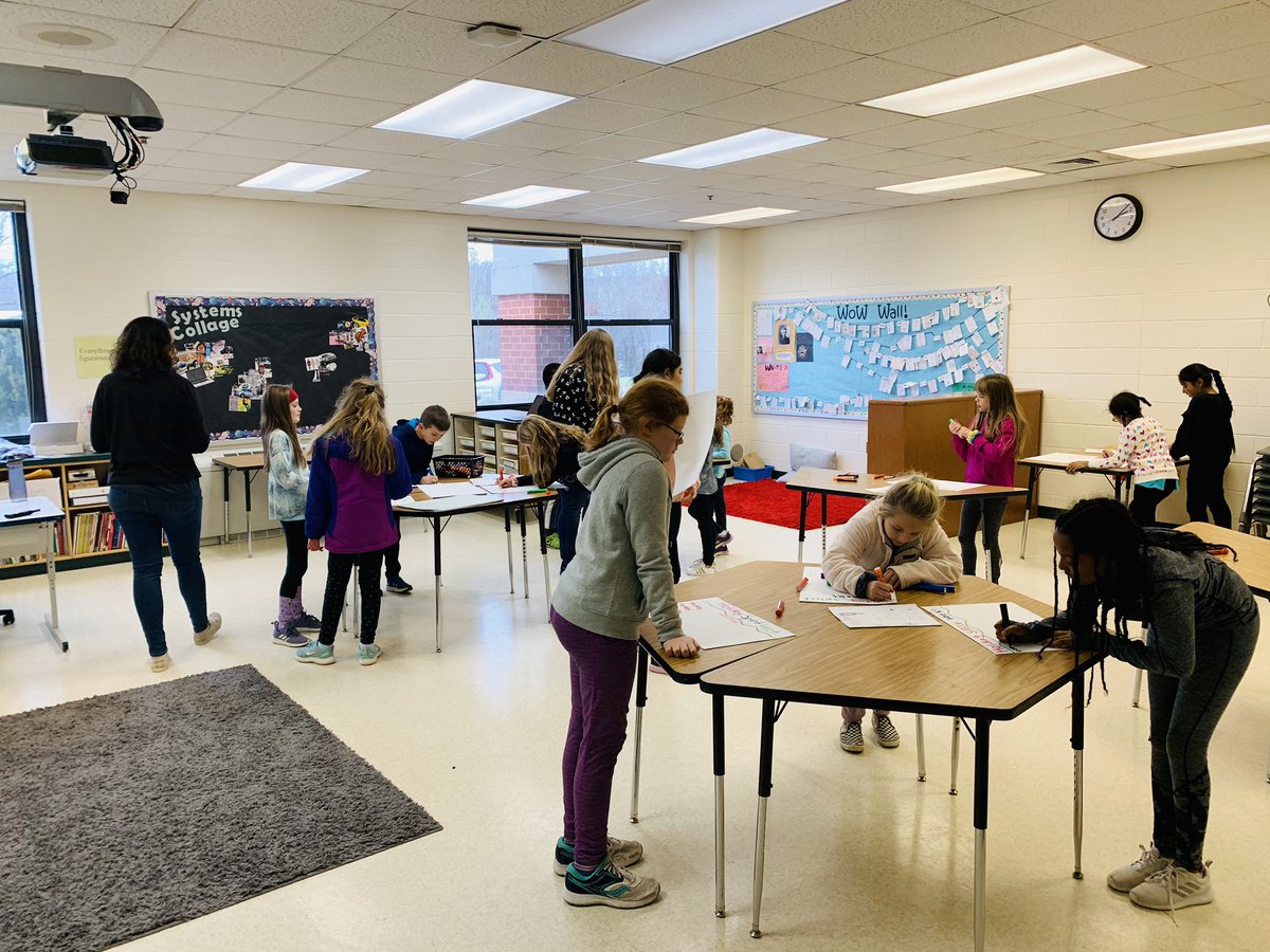 Our Student Leadership Committee hard at work making posters for our upcoming Holiday Spirit Week! <a href="/SeldensLanding/">seldens.landing.es</a> ❄️