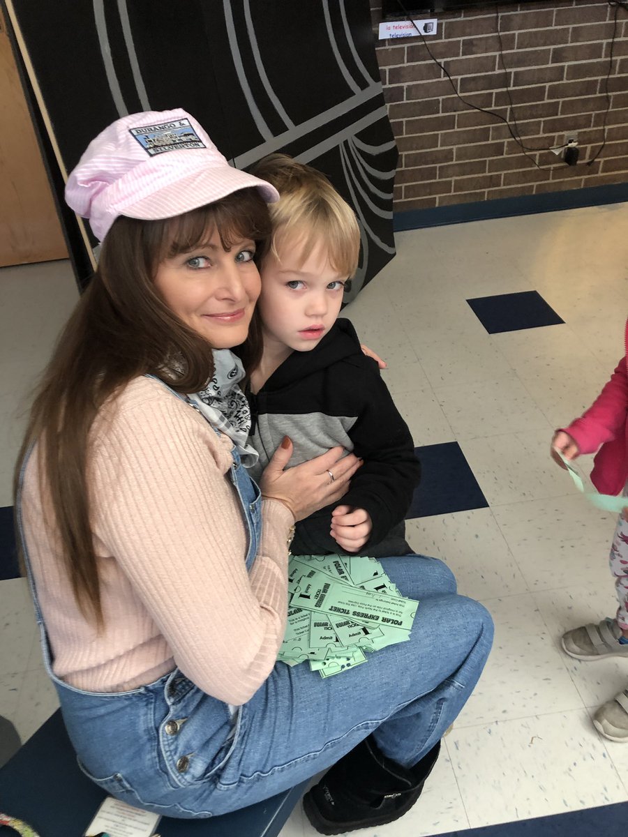 It was a magical day filled with hot chocolate, reigndeer and Santa! The Polar Express is one of favorite days of the year! #ereslilpirates #CampEmma