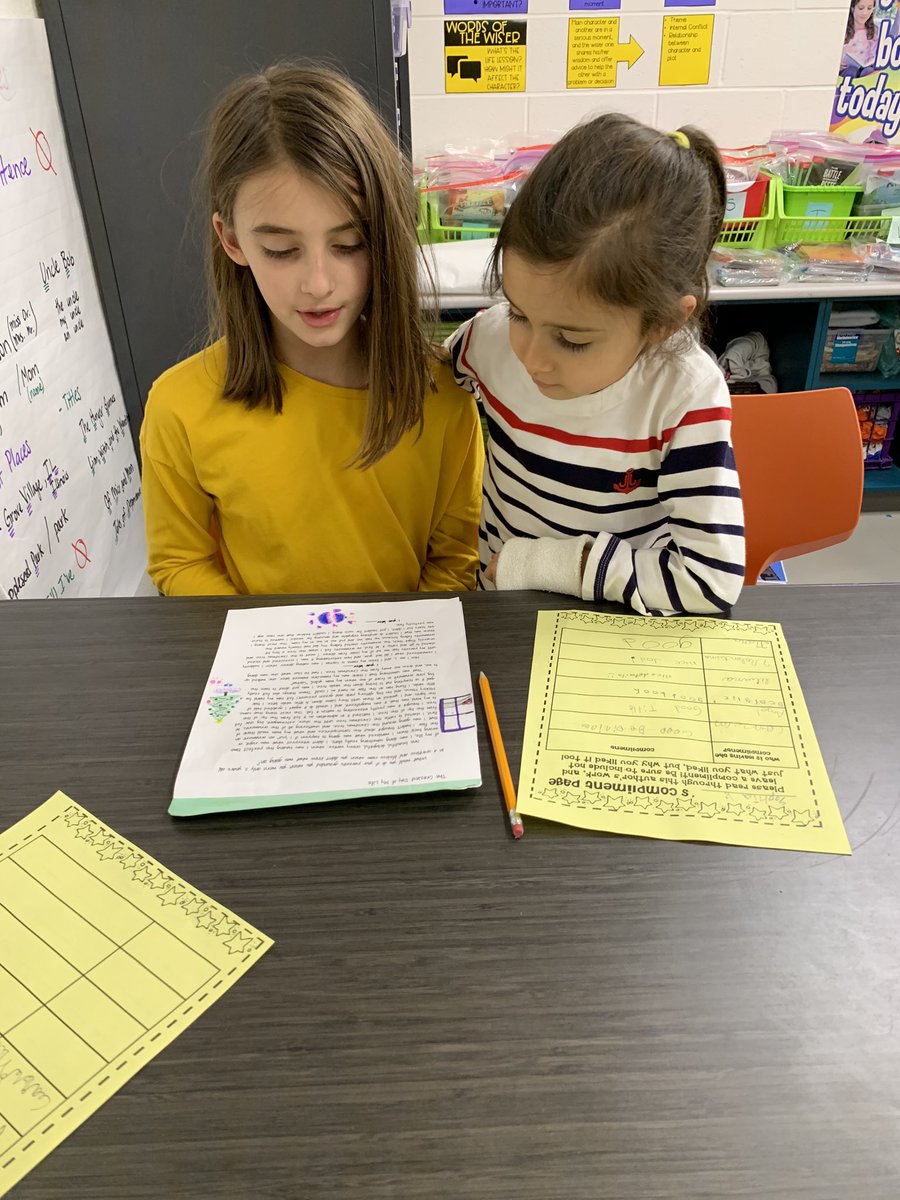 msgembarasclass's tweet photo. Thanks @MrsJohnsonRidge for coming to our Realistic Fiction Publishing Party! So fun reading to our younger siblings! @D59Ridge https://t.co/7f6DkjmEqu