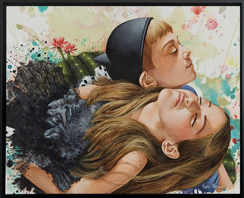 BeautifulBzarre's tweet photo. Getting those carefree afternoon vibes. "The Daydream Believers" by Virginie Mazureau is part of 'Pigments of Imagination' on view at @DistinctionArt. Don't miss it!
#beautifulbizarre #distinctiongallery #arthatch #VirginieMazureau #popsurrealism #surrealart #newcontemporaryart https://t.co/Ew3wOcD3mU