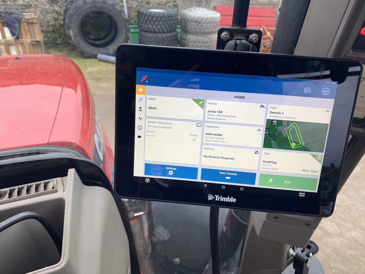 Vantage_Ire's tweet photo. CASE PUMA 150 fitted with our @trimbleag GFX 750. #farming #farm365 #PercisionWithPurpose https://t.co/p6U6PVfxnB
