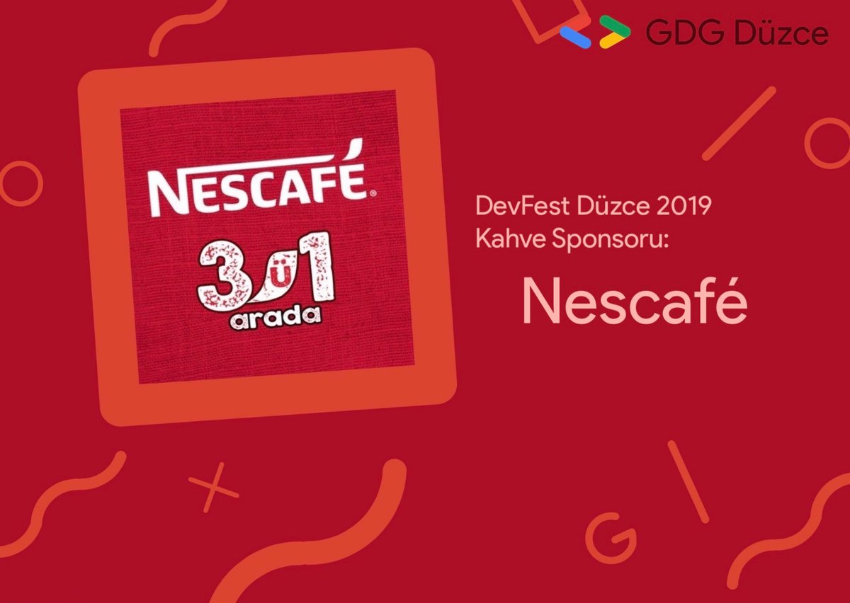 Sizlere etkinliğimize kahve sponsoru olan Nescafe'yi tanıtmaktan mutluluk duyarız🎉  Teşekkürler  Nescafe💯