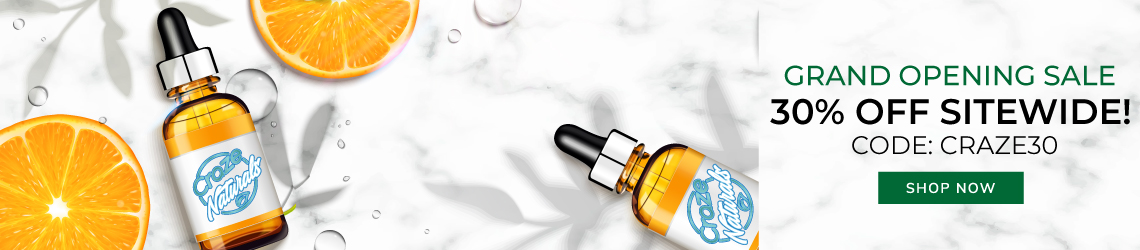 Craze CBD Supply Grand Opening! crazecbdsupply.com
Use code: CRAZE30 for 30% OFF your entire purchase!
#cbdoil #cbdMD #cbdlife #CBDstore #CBDedibles #cbd
#Hemp #hempoil